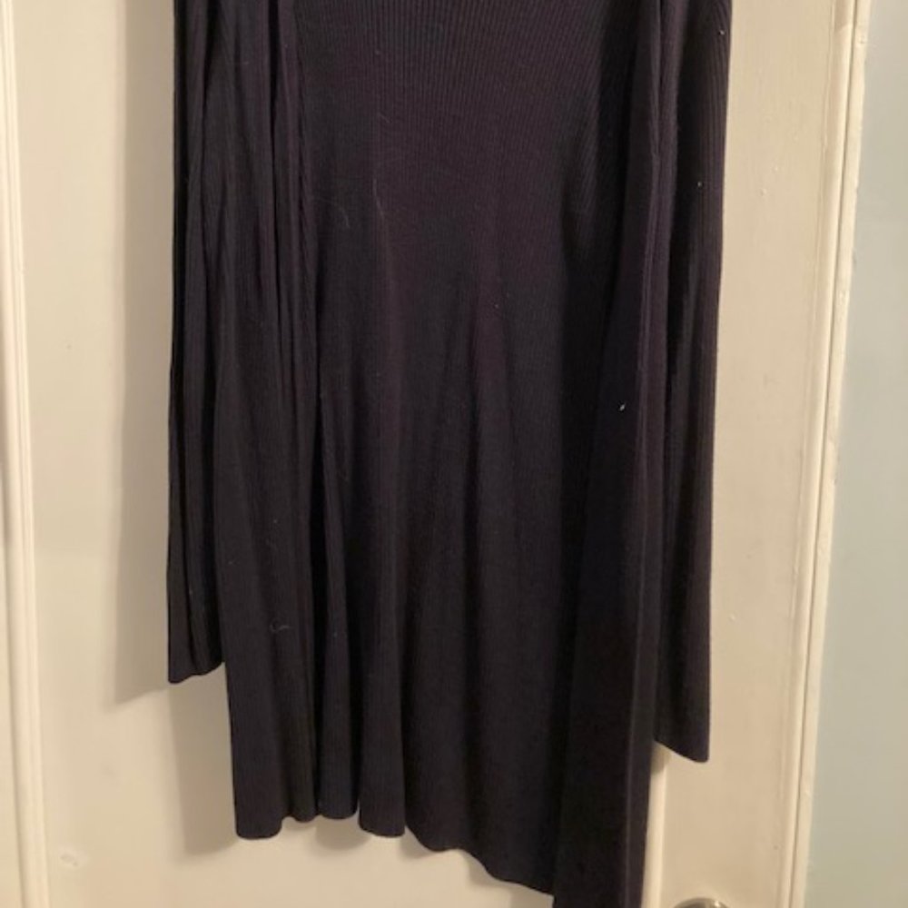 Long navy sweater - Picture 3 of 3